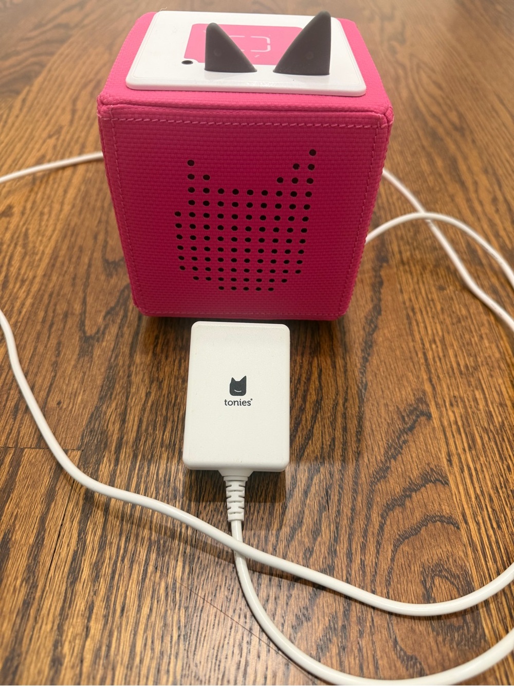 Tonies Pink Toniebox Portable Audio Speaker for Kids
